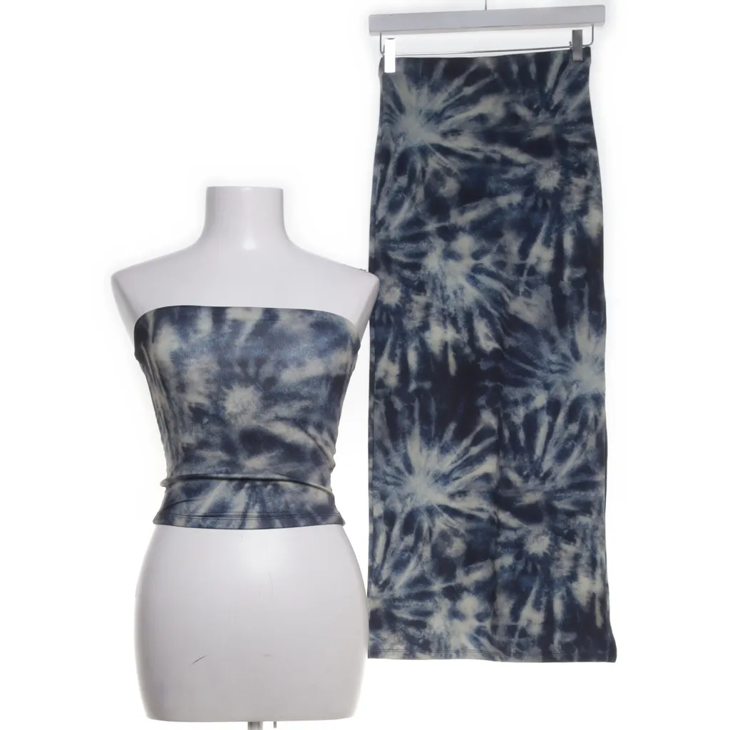 Bershka - Set - Damen - Größe: XS - Blau