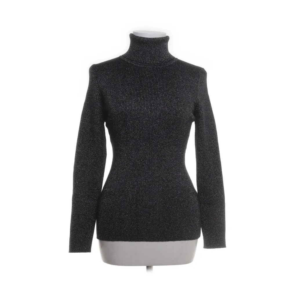 Amisu - Rollkragenpullover - Damen - Größe: L - Schwarz