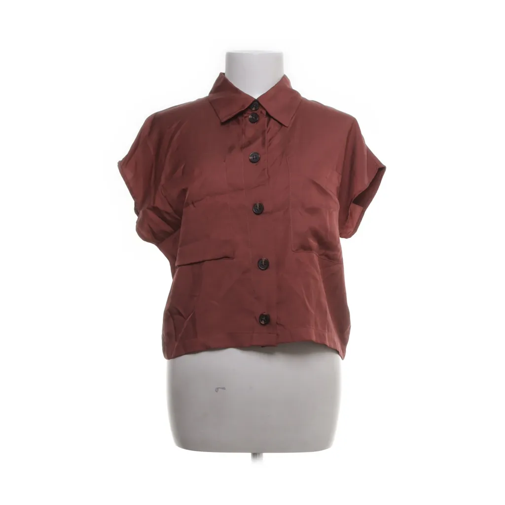 Lindex - Kurzarmhemd - Damen - Größe: S - Pink