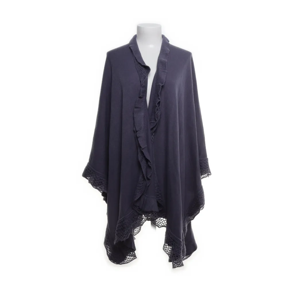 MyWear Woman - Poncho - Damen - Größe: ONE SIZE - Blau