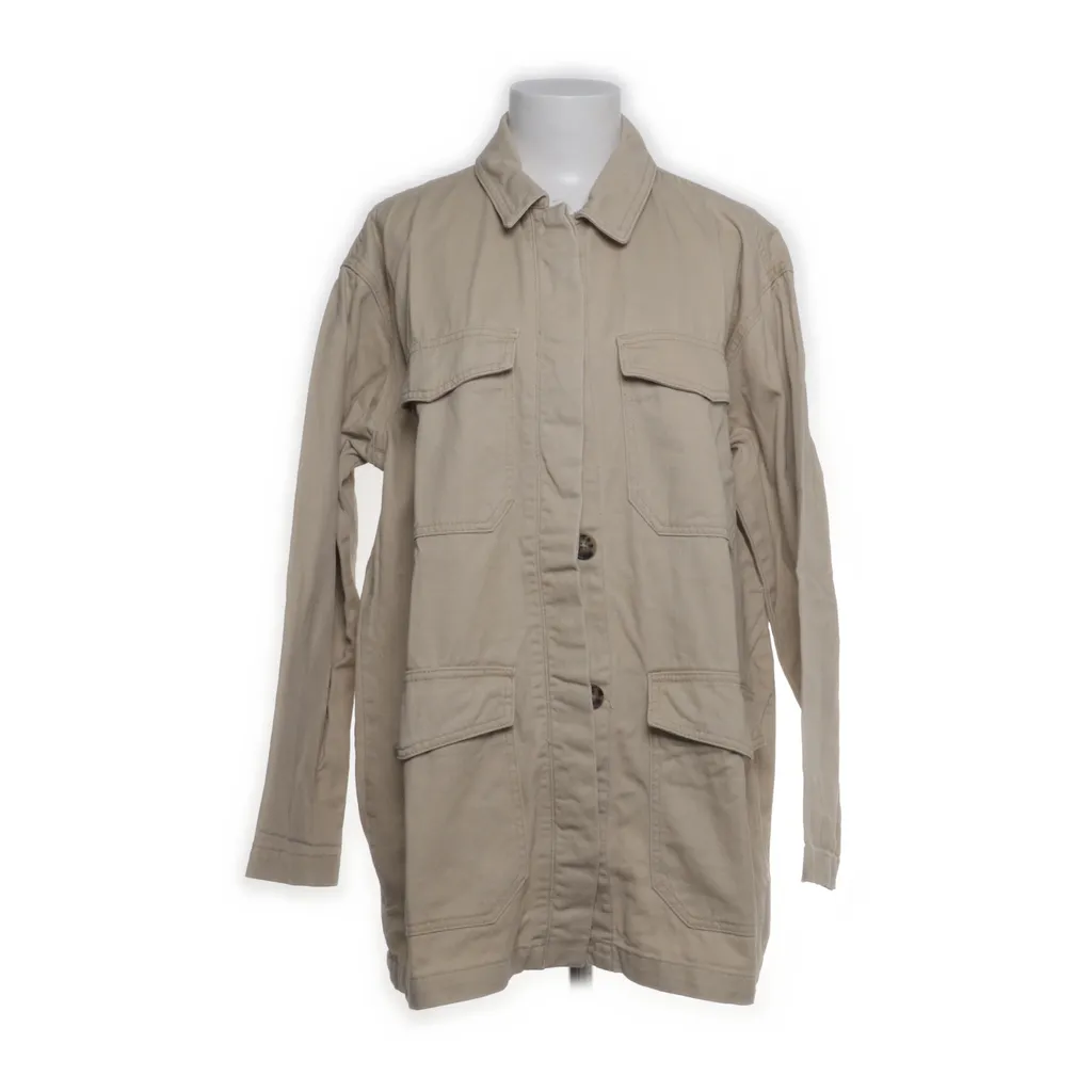 Pieces - Jeansjacke - Damen - Größe: XL - Beige