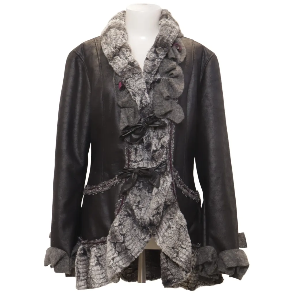 Image of Save the Queen Shearling jas (Preloved)