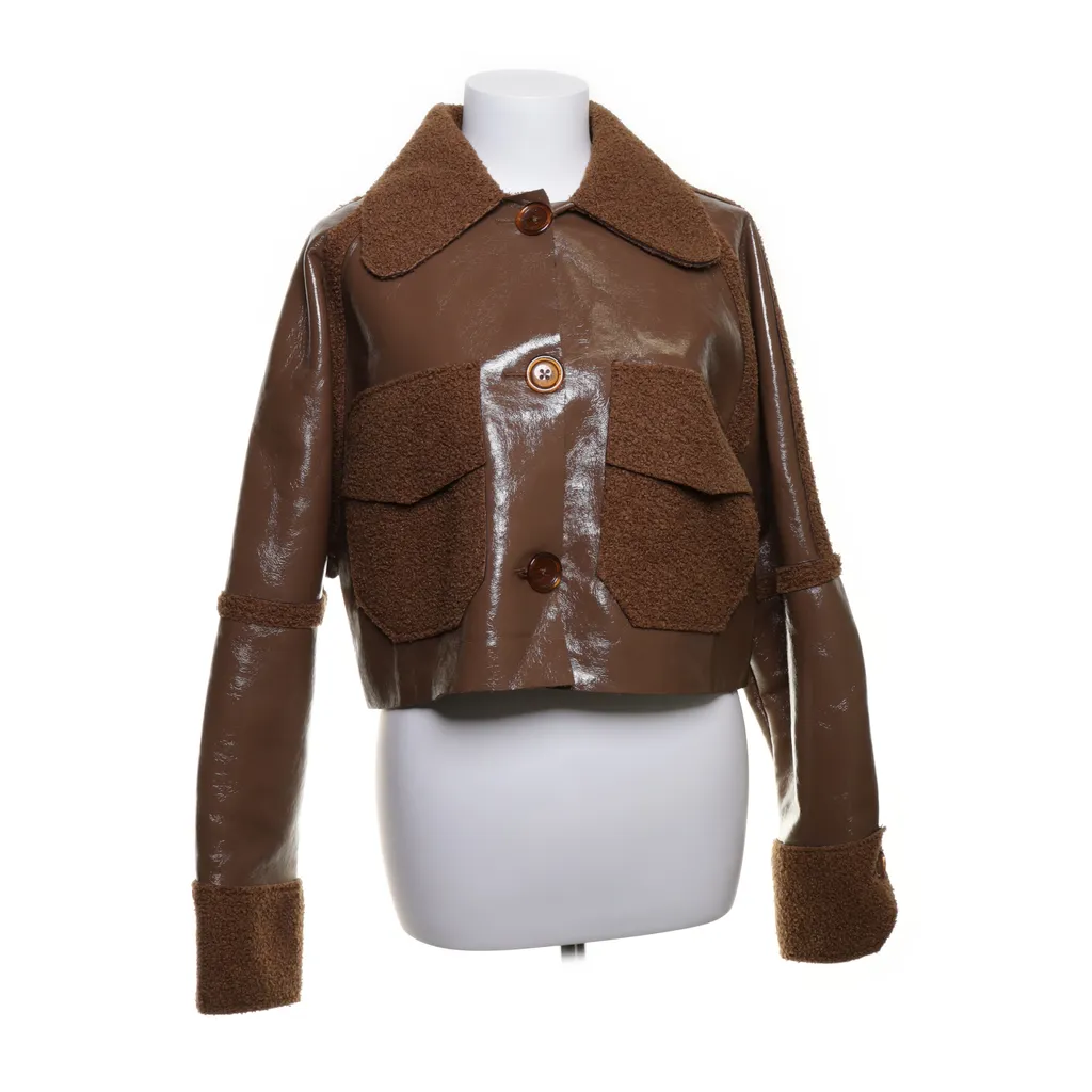 Guaja - Shearling Jacke - Damen - Größe: M - Braun
