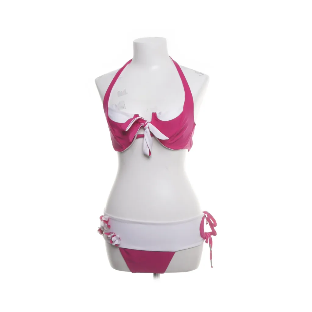 Famke de Ruiter - Bikini - Damen - Größe: M - Pink