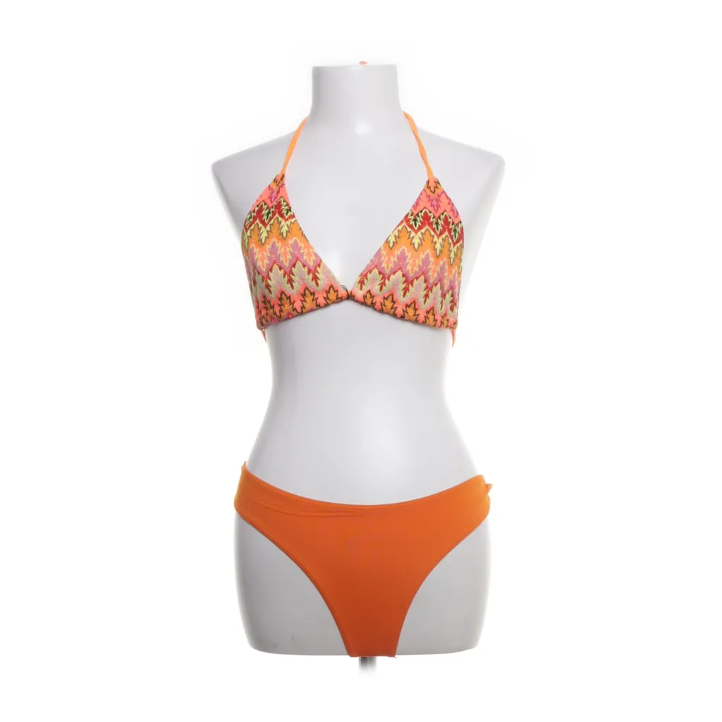 Monki - Bikini - Damen - Größe: M - Orange