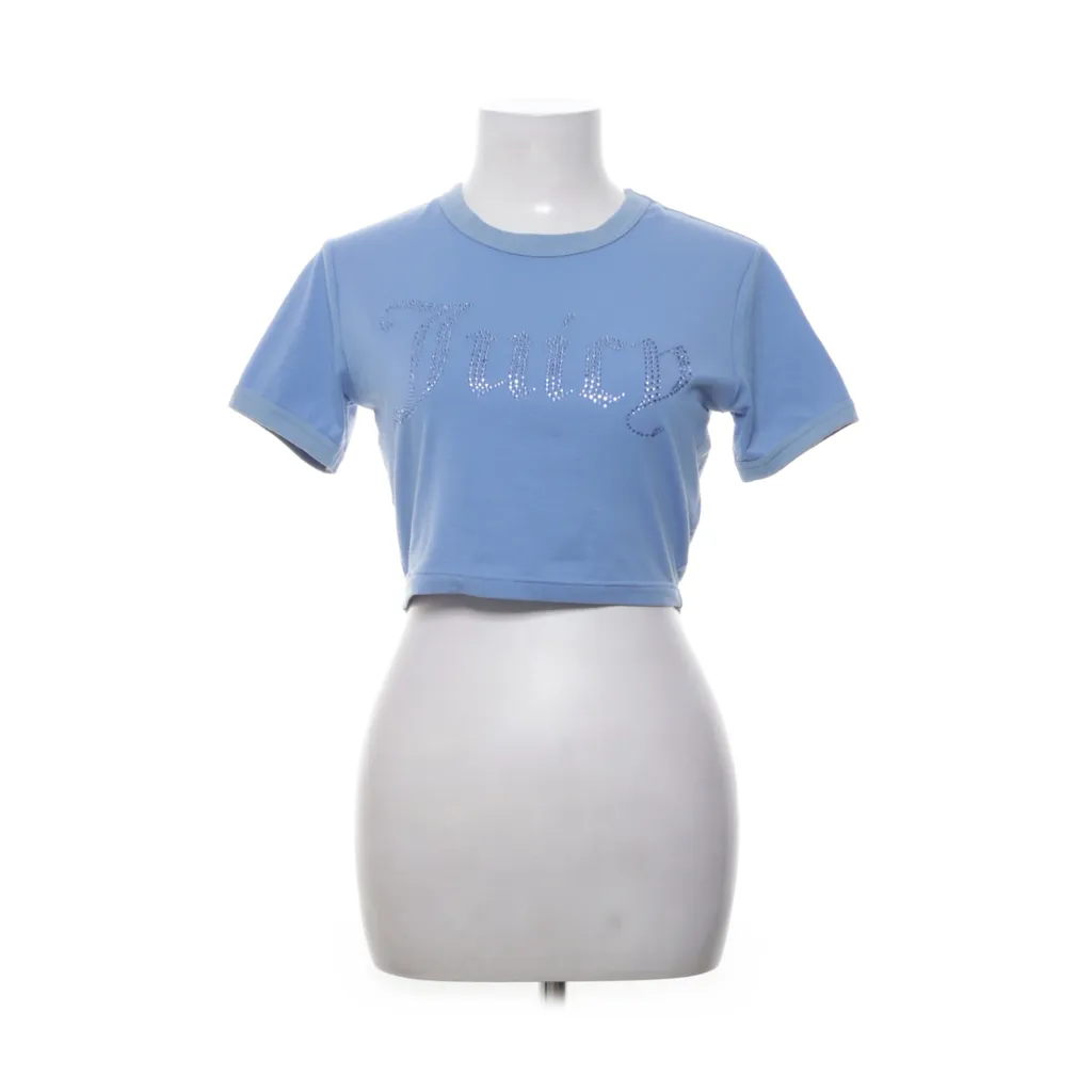 Juicy Couture - Crop Top - Damen - Größe: S - Blau