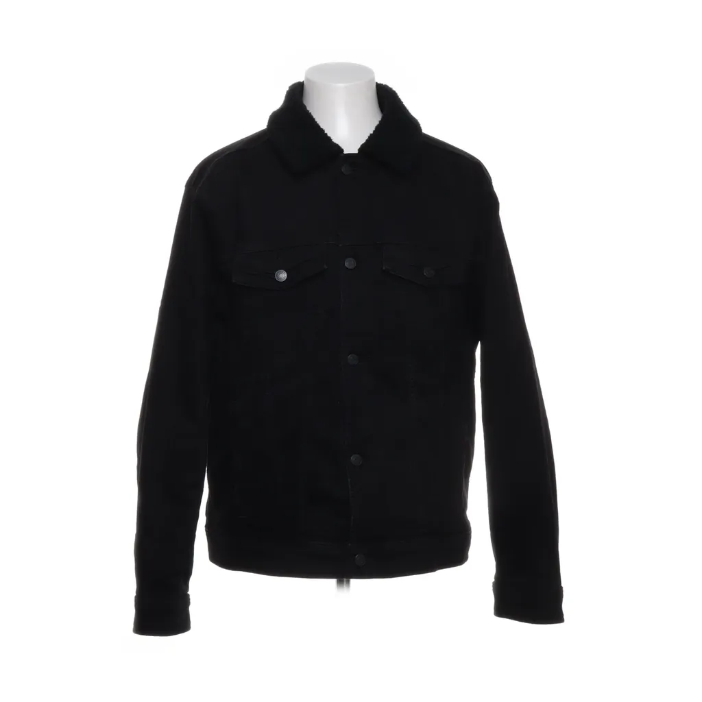 Hollister, Lined denim jacket, Size: XL, Black