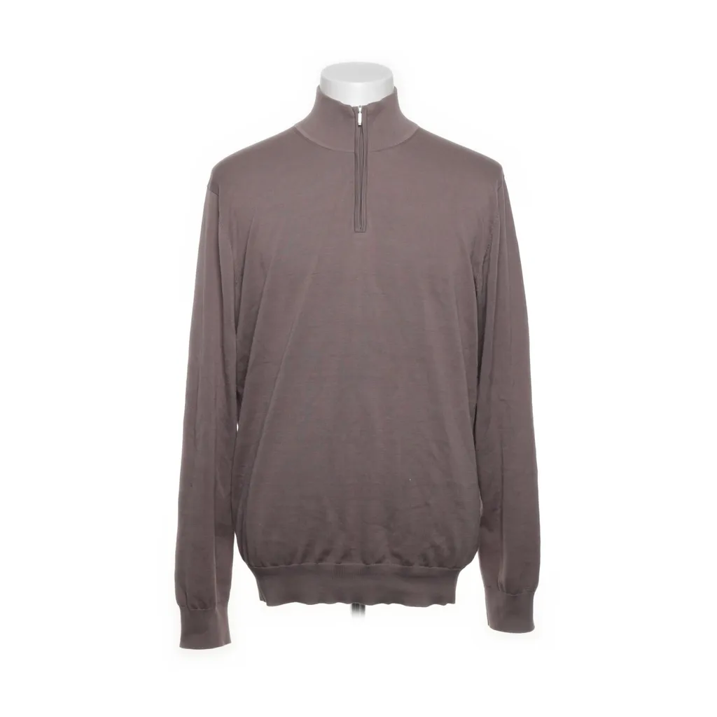 John Henric - Strickpullover - Herren - Größe: L - Braun