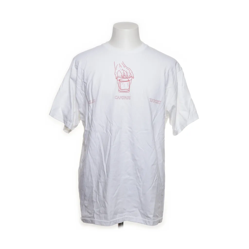 Campari - T-shirt - Herren - Größe: XL - Weiß