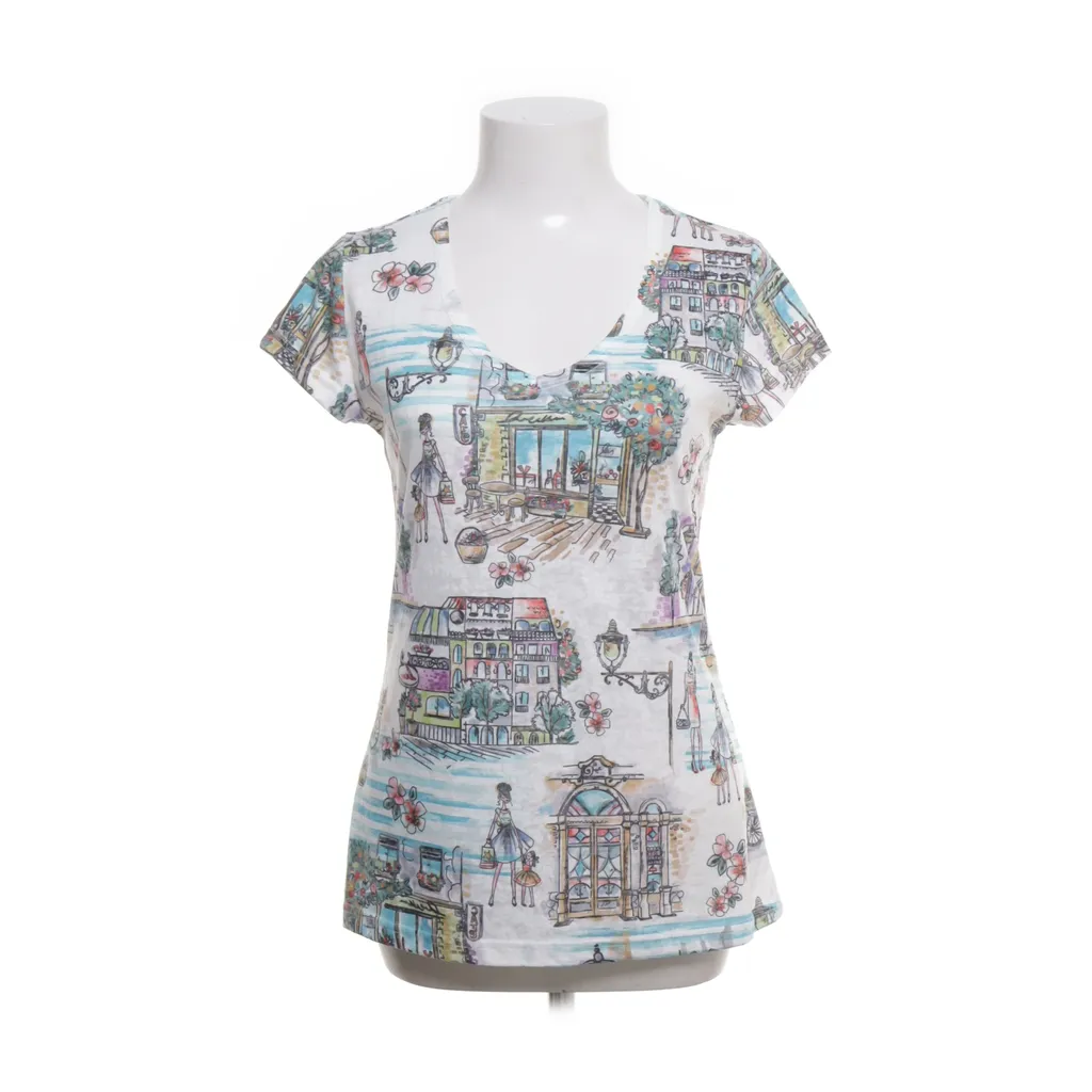 Peace + Love - T-shirt - Damen - Größe: M - Weiß