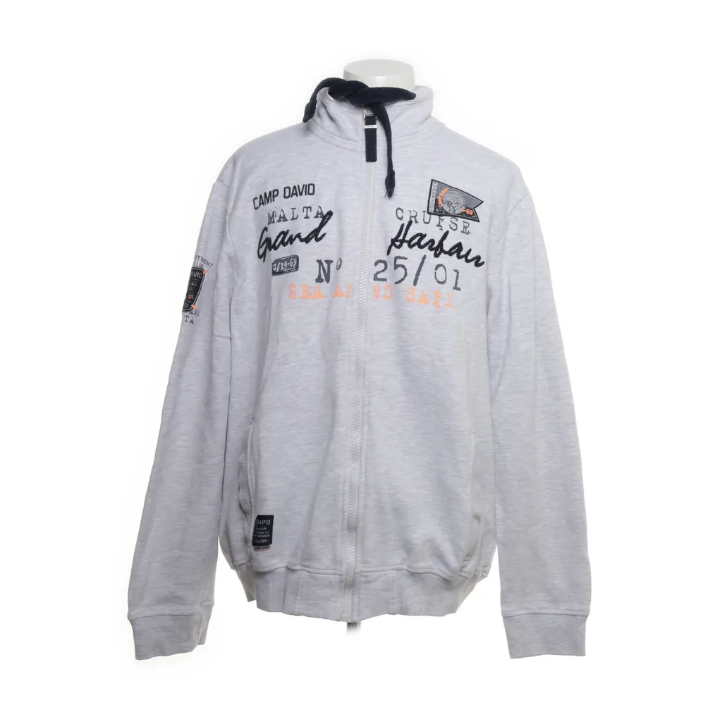 Camp David - Trainingsjacke - Herren - Größe: 3XL - Grau