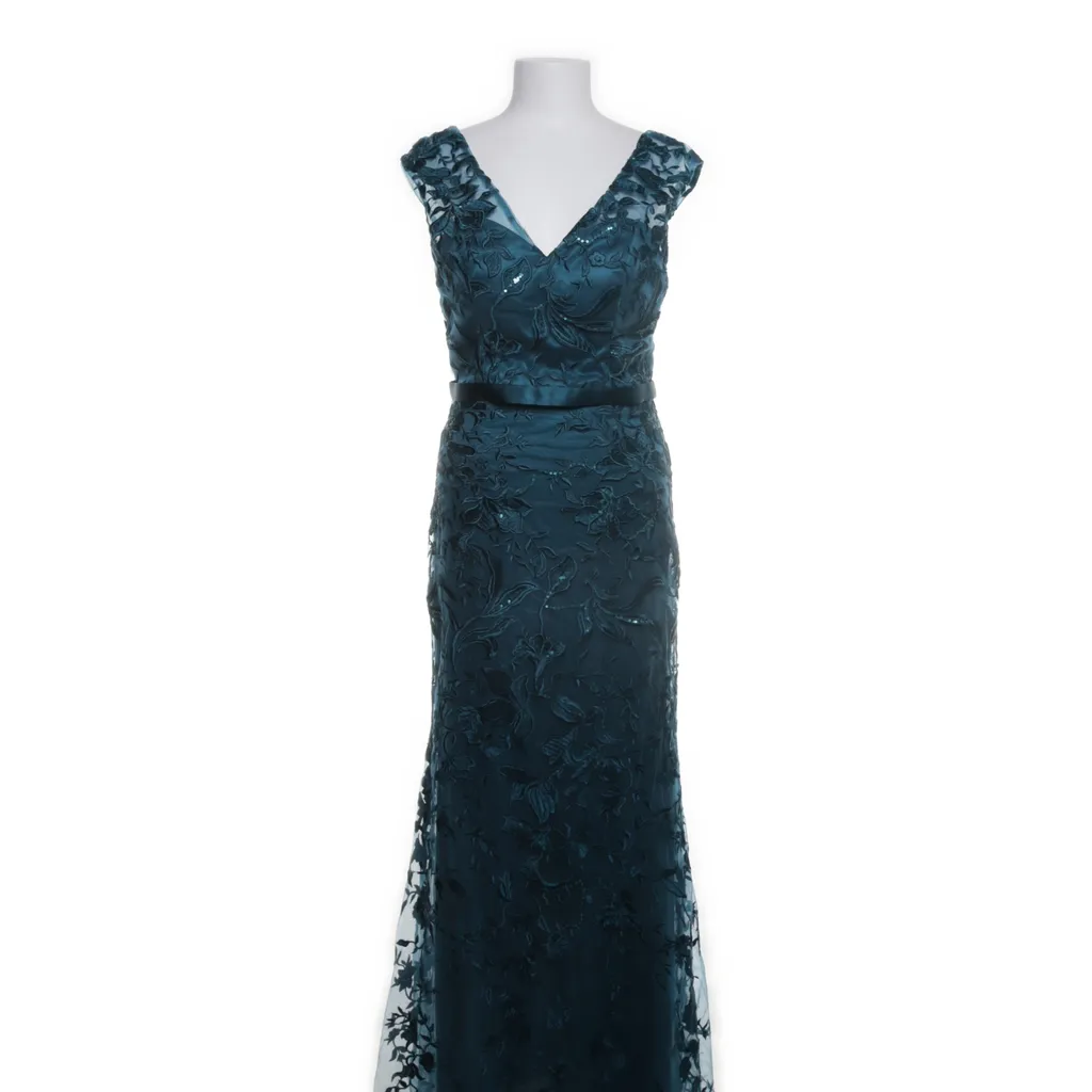 Niente - Abendkleid - Damen - Größe: 42 - Petrolgrün