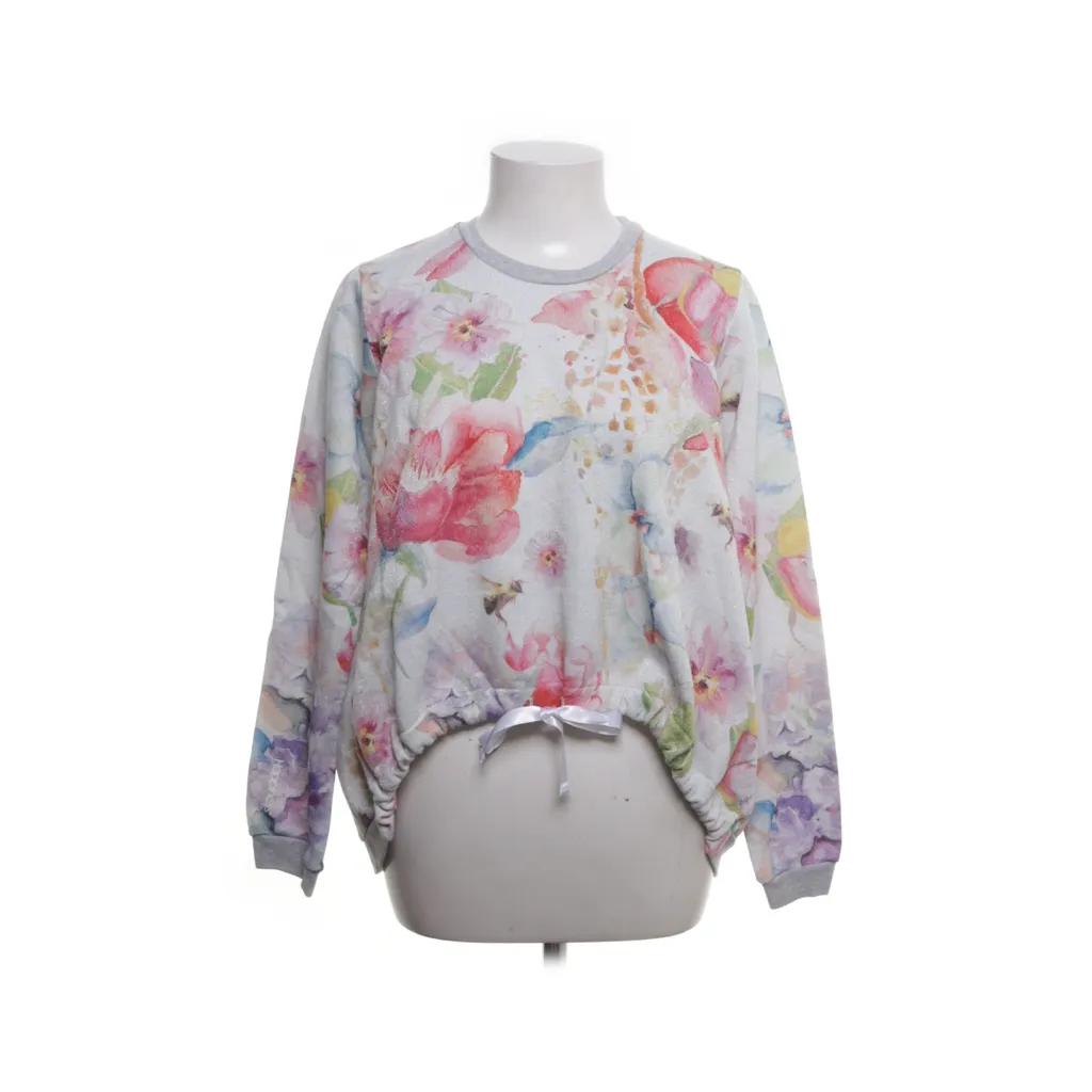 Happiness - Sweatshirt - Damen - Größe: S - Grau