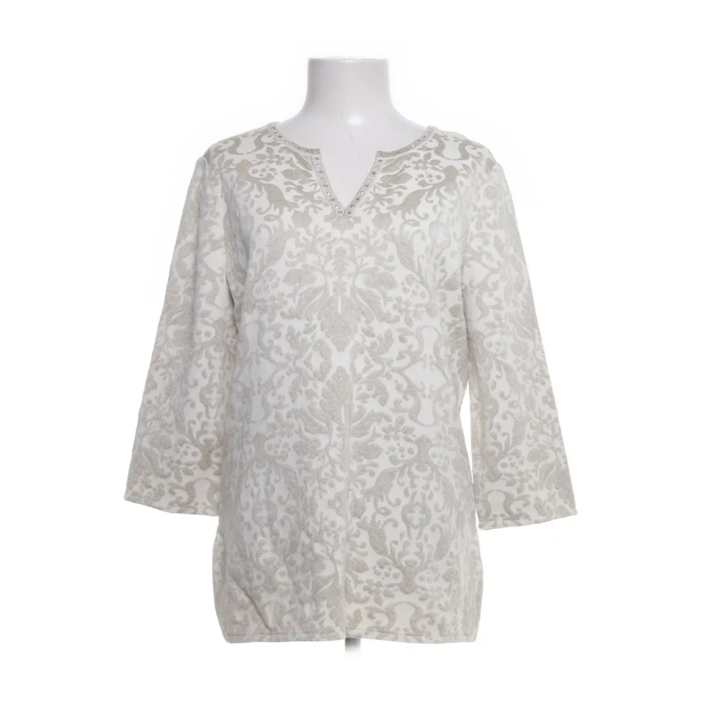 St. John - Bluse - Damen - Größe: M - Weiß
