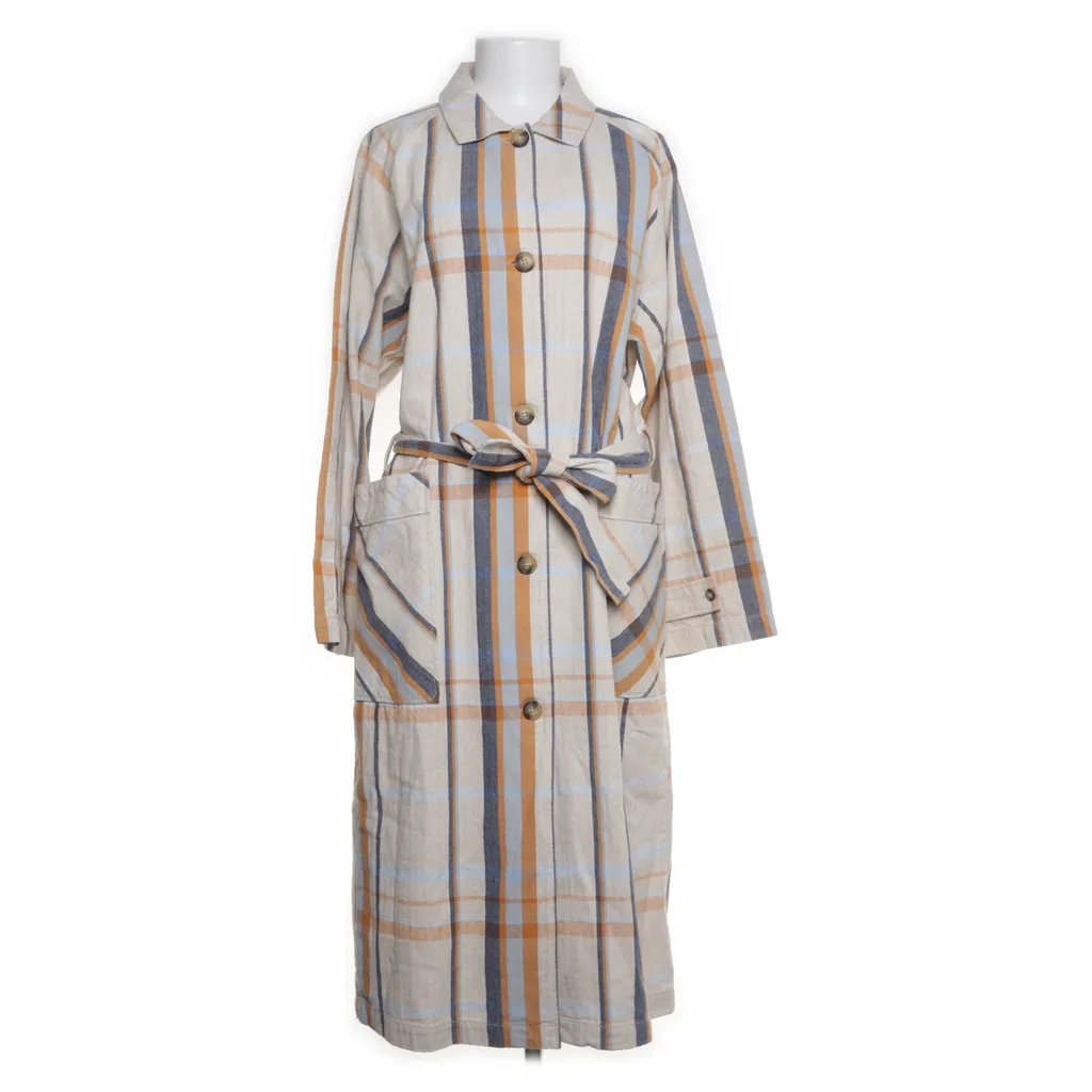 Knowledge Cotton Apparel - Mantel - Damen - Größe: S - Beige