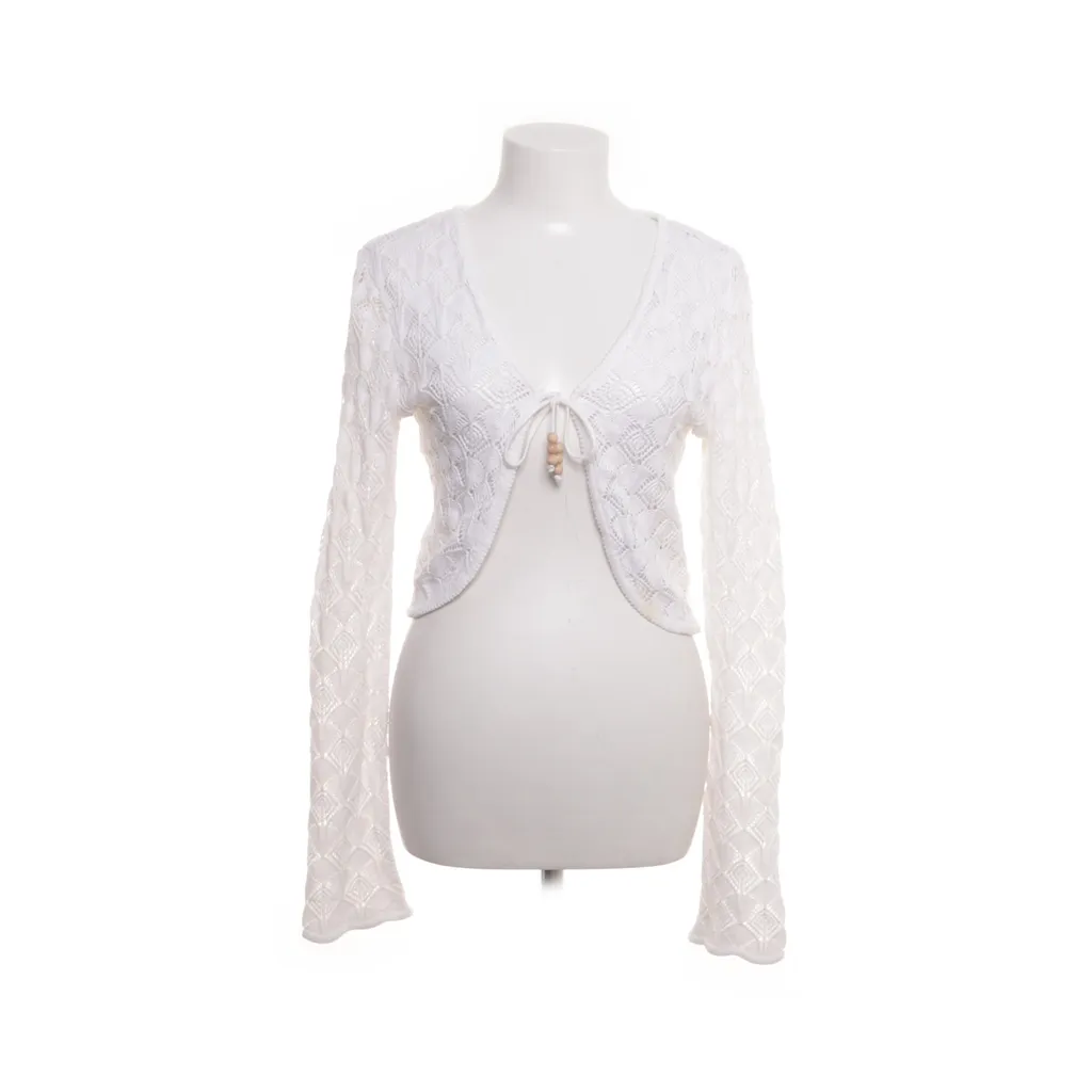 Street One - Strickjacke - Damen - Größe: 36 - Weiß