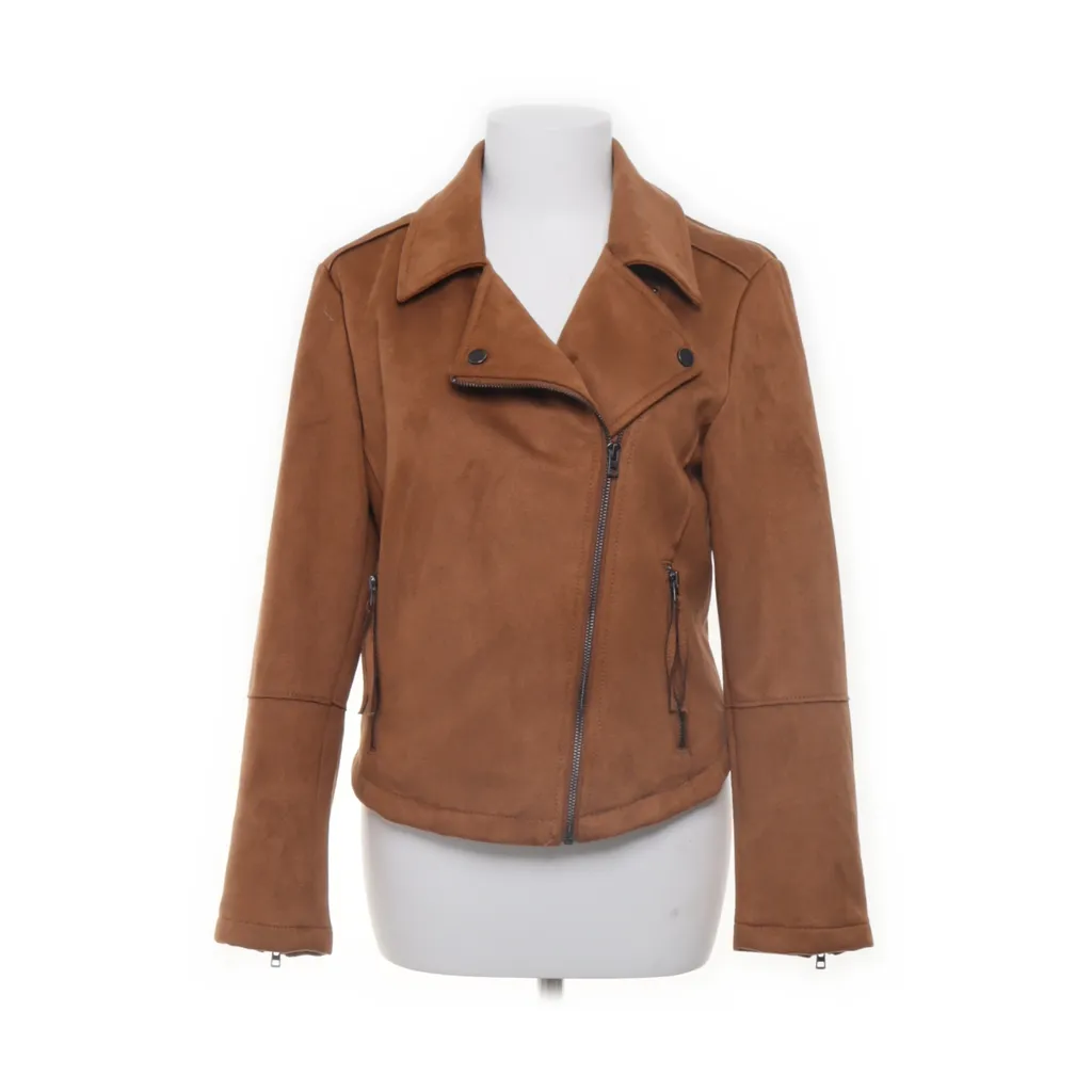 s.Oliver - Bikerjacke - Damen - Größe: M - Braun