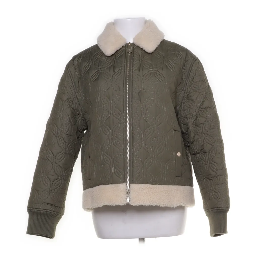 Sandro - Shearling Jacke - Damen - Größe: 36 - Grün