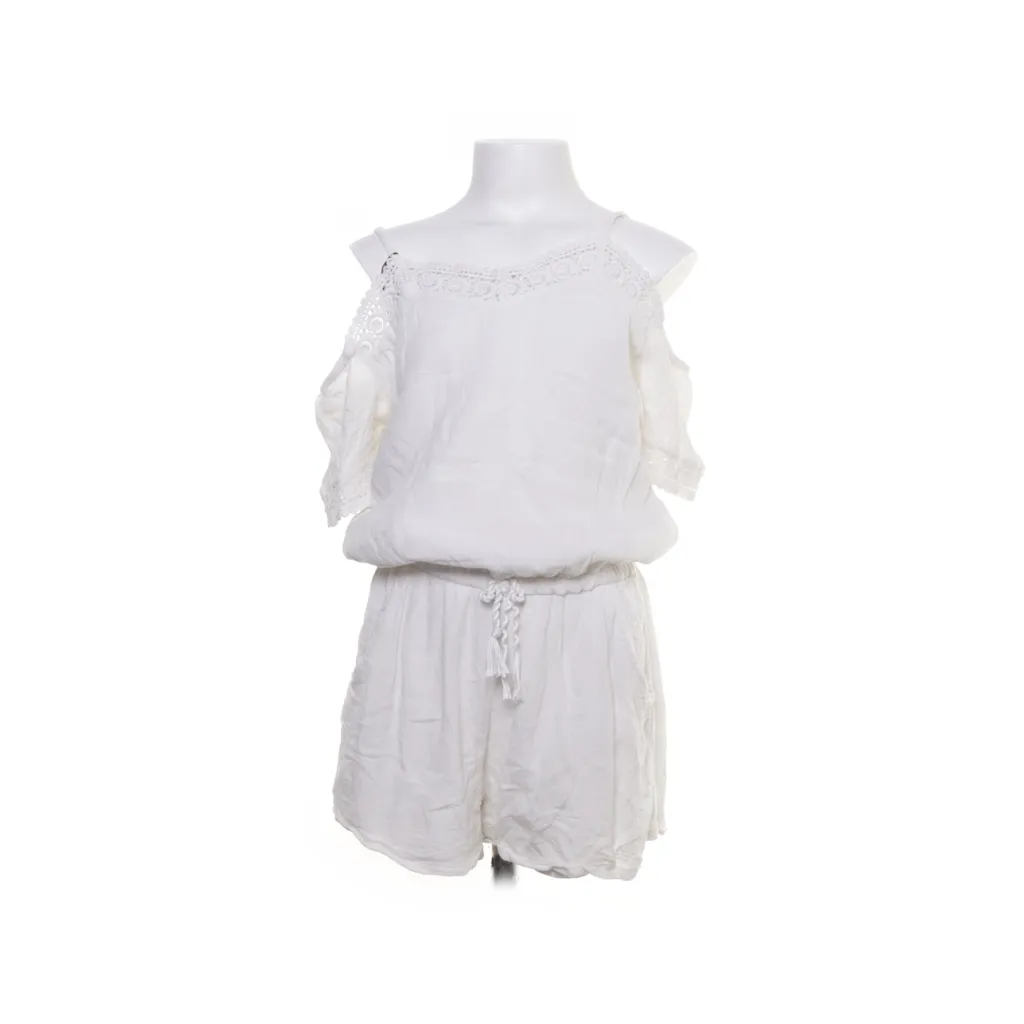 Lindex Kids - Jumpsuit - Damen - Größe: 134/140 - Weiß