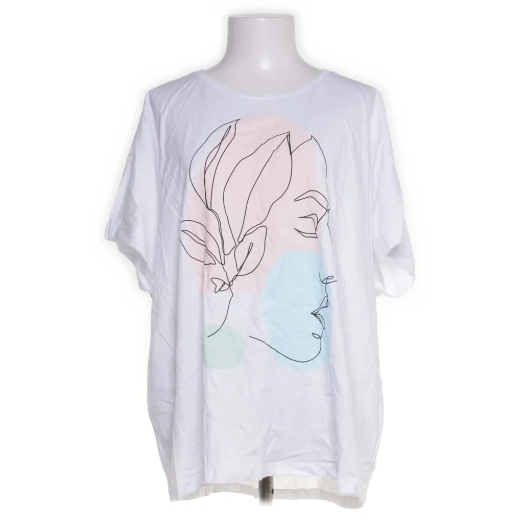 Even & Odd - T-shirt - Damen - Größe: 48 - Weiß