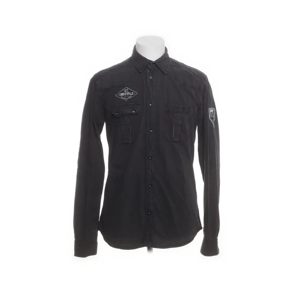 Jack & Jones - Jeanshemd - Herren - Größe: L - Grau
