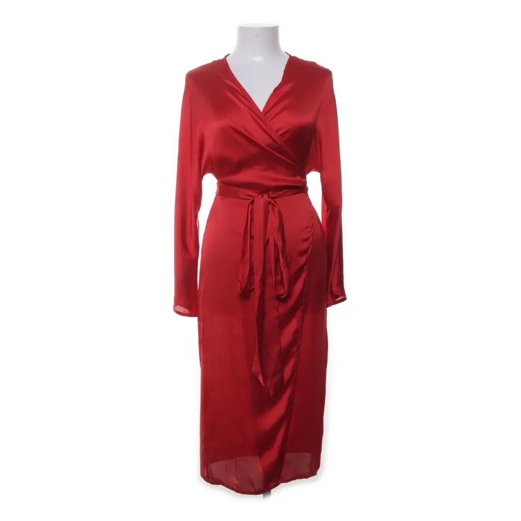 Hannalicious x NA-KD - Wickelkleid - Damen - Größe: 36 - Rot
