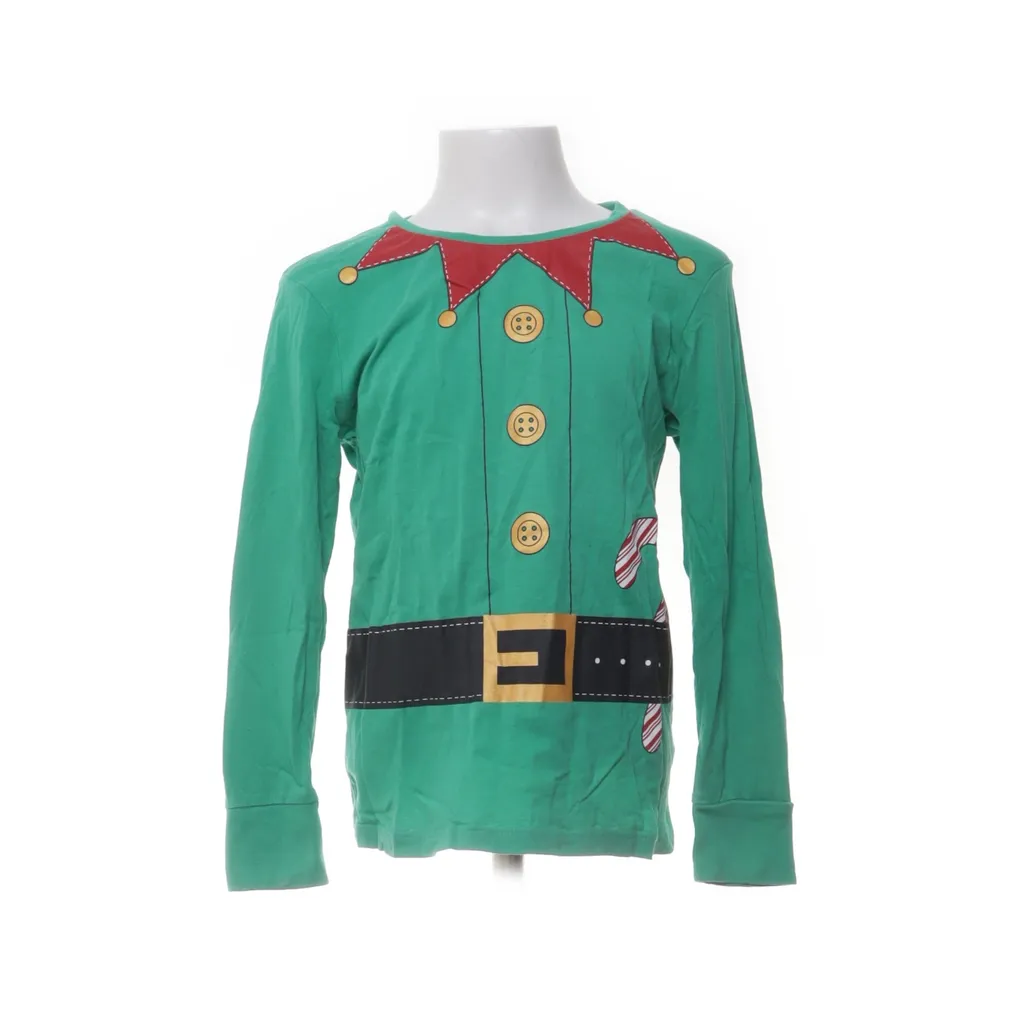 Lindex - Langarmshirt - Größe: 122/128 - Grün