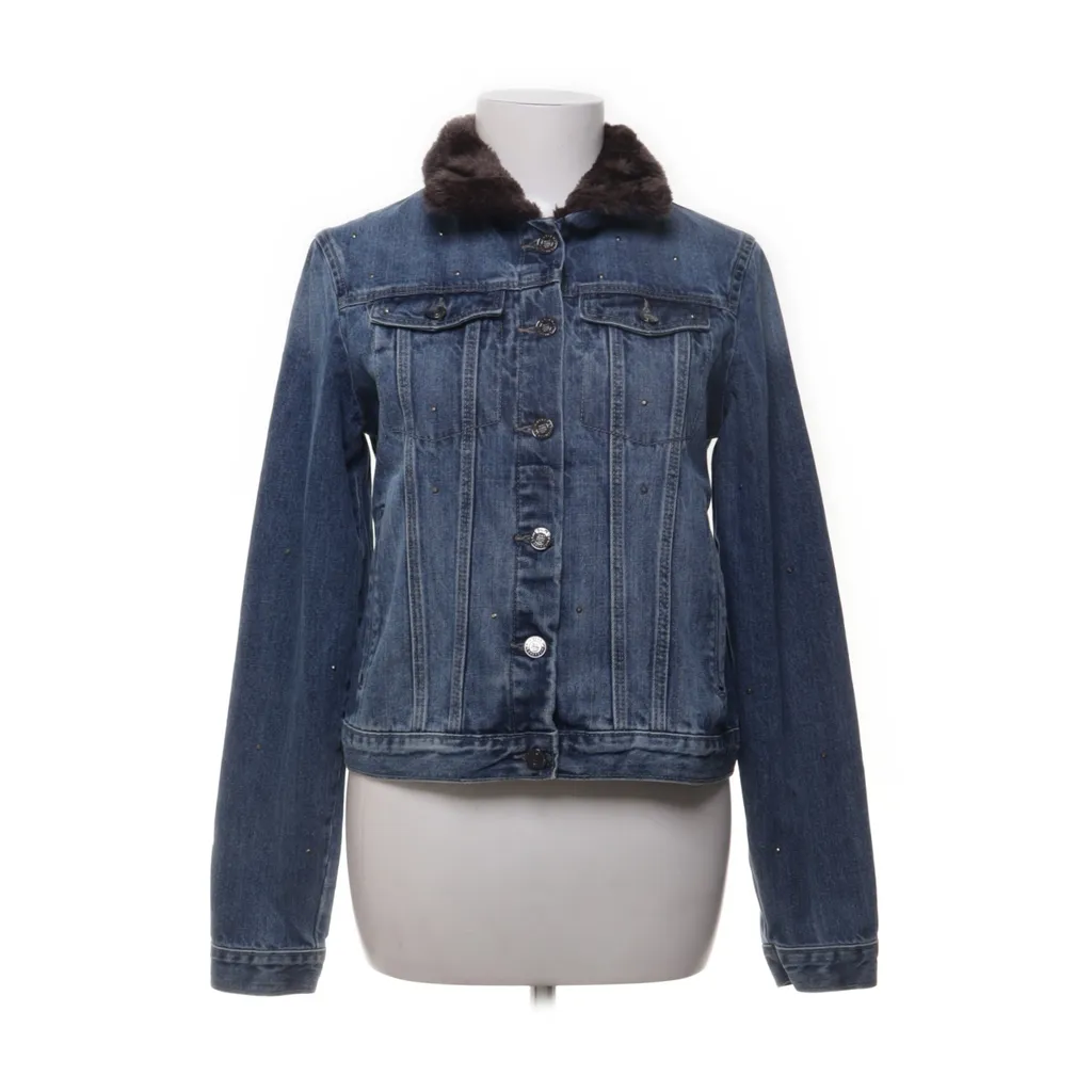 Mohito - Gefütterte Jeansjacke - Damen - Größe: 36 - Blau
