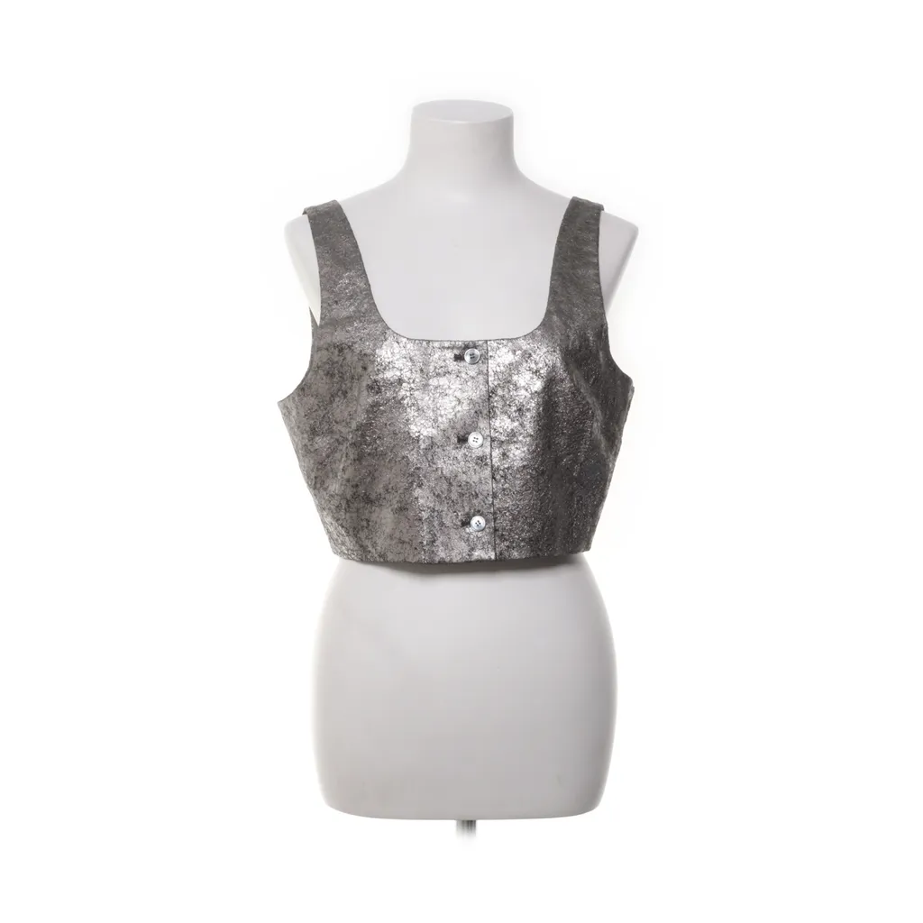 HOPE Stockholm - Crop Top - Damen - Größe: 42 - Grau