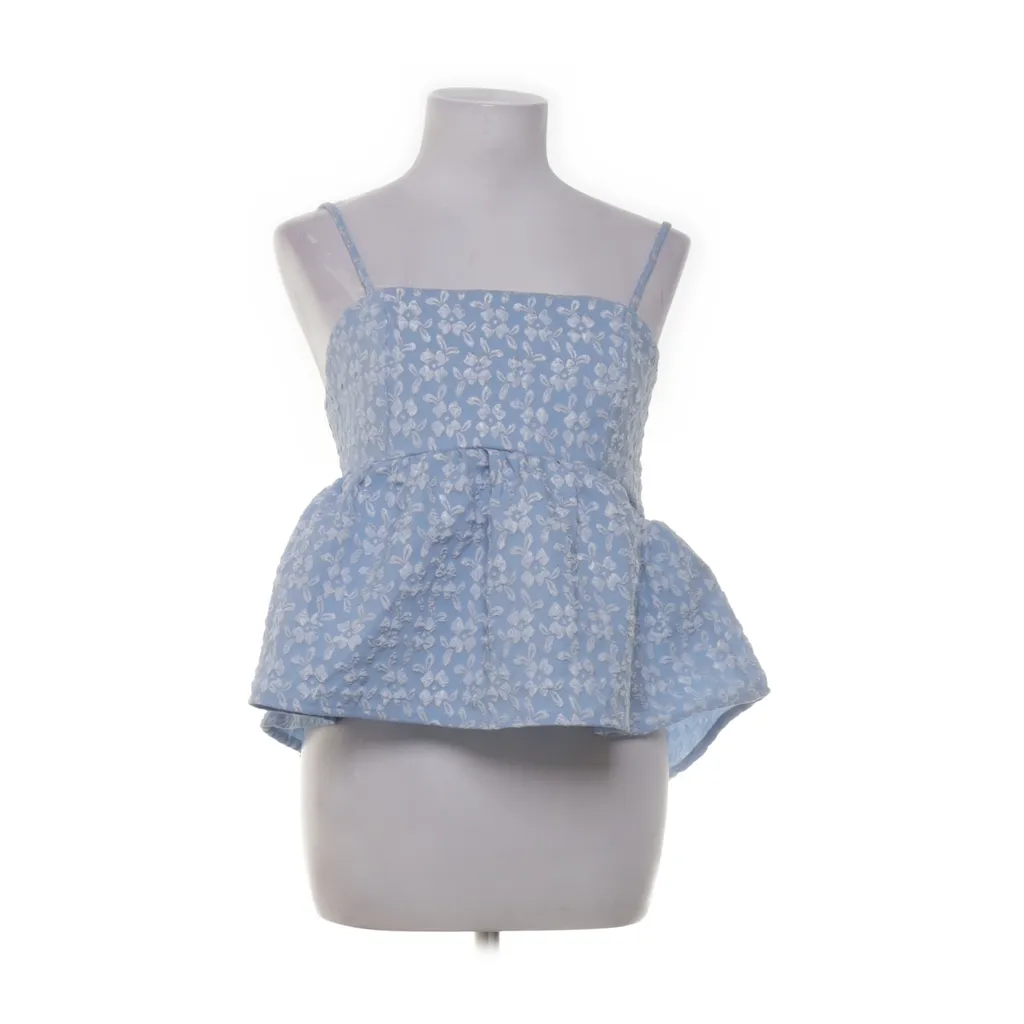 Shein - Peplum Top - Damen - Größe: 40 - Blau