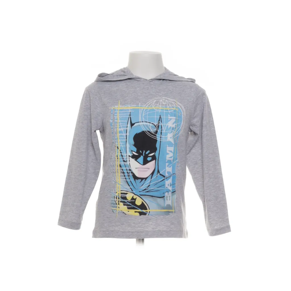 Batman - Kapuzenpullover - Herren - Größe: 116 - Grau