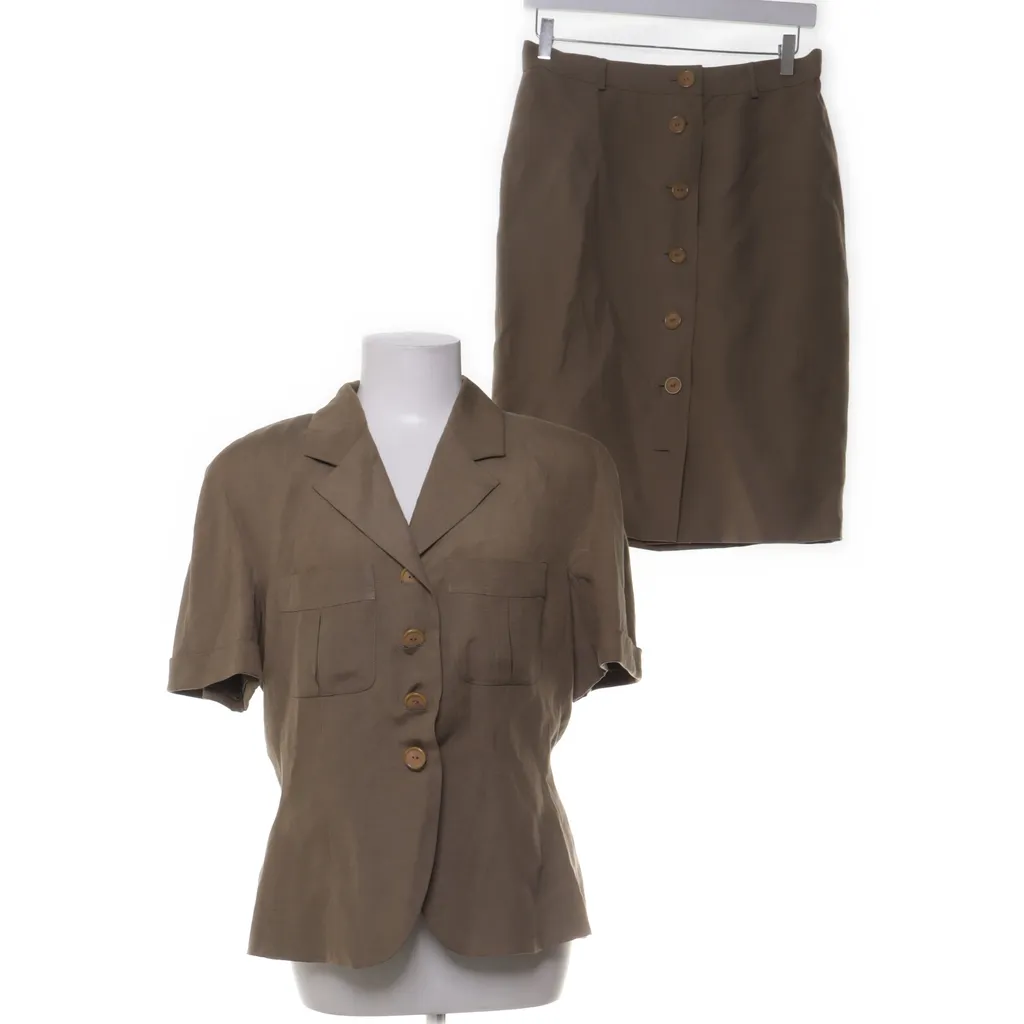 MaxMara - Business Kostüm - Damen - Größe: 42 - Grün
