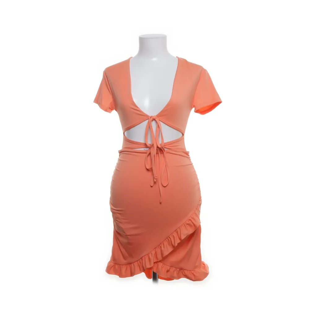 Hordram - Wickelkleid - Damen - Größe: S - Orange