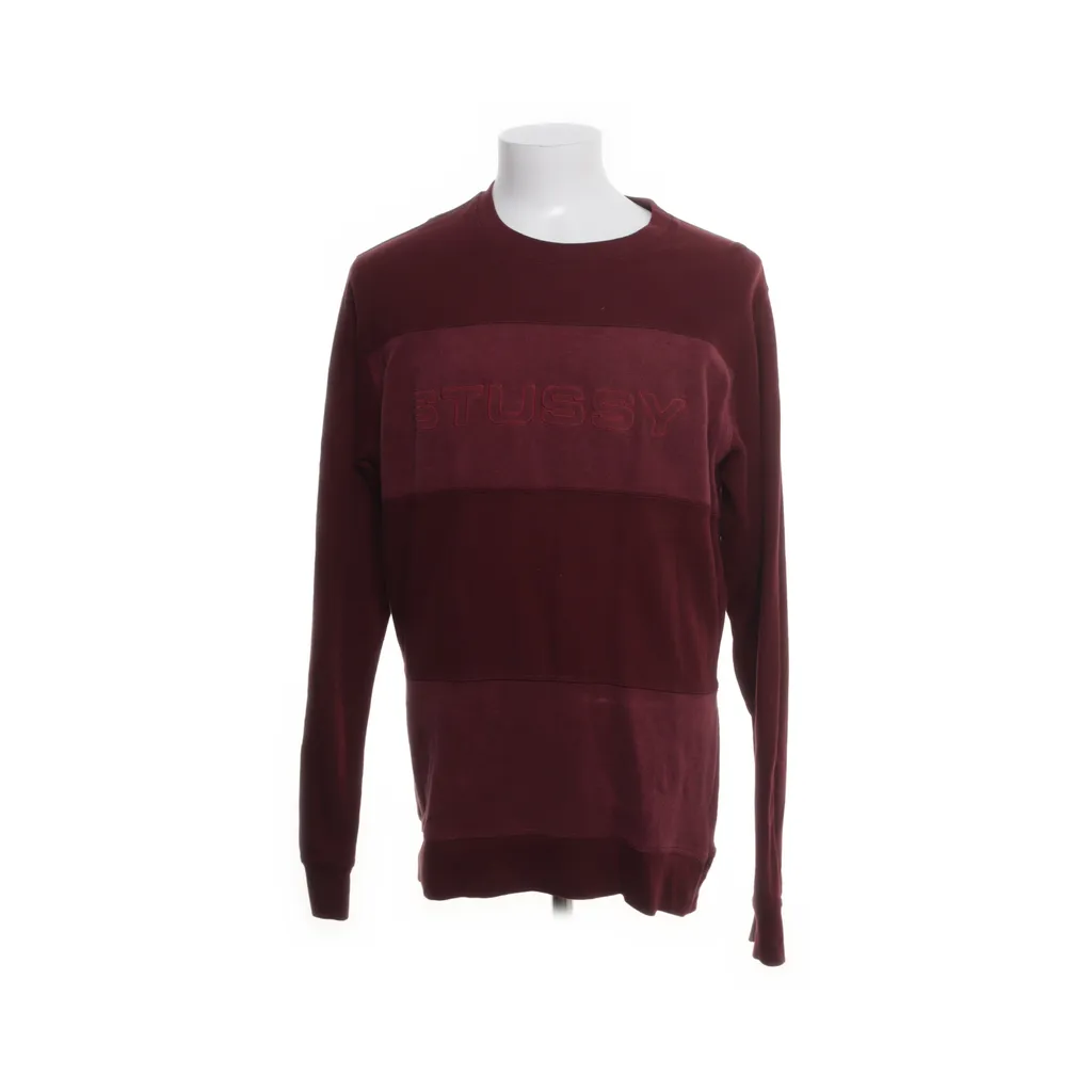 Stüssy - Sweatshirt - Herren - Größe: L - Rot