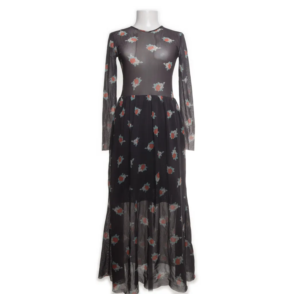 Ganni - Maxikleid - Damen - Größe: M - Braun