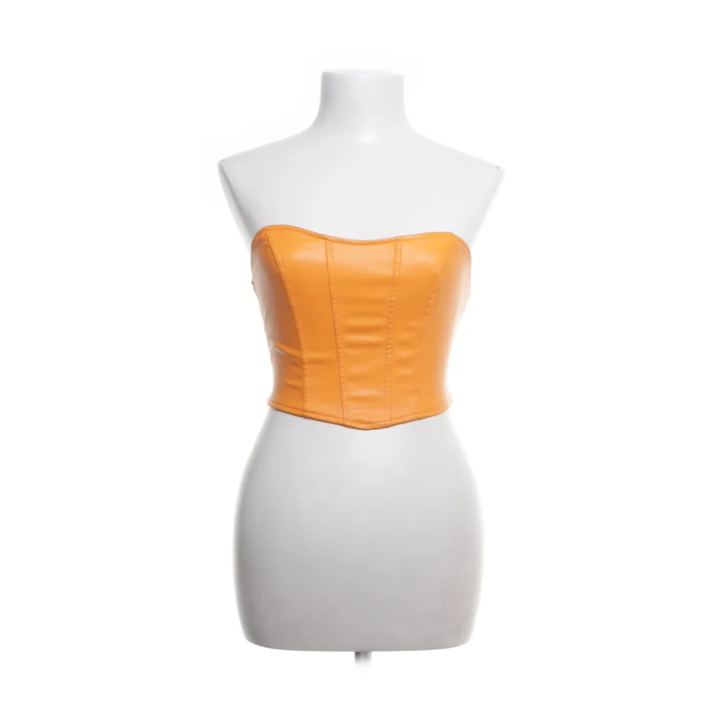 Amisu - Tube Top - Damen - Größe: XS - Orange