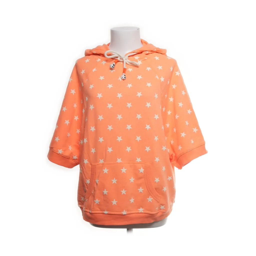 Cotton Candy - Kurzärmeliger Hoodie - Damen - Größe: XS - Orange