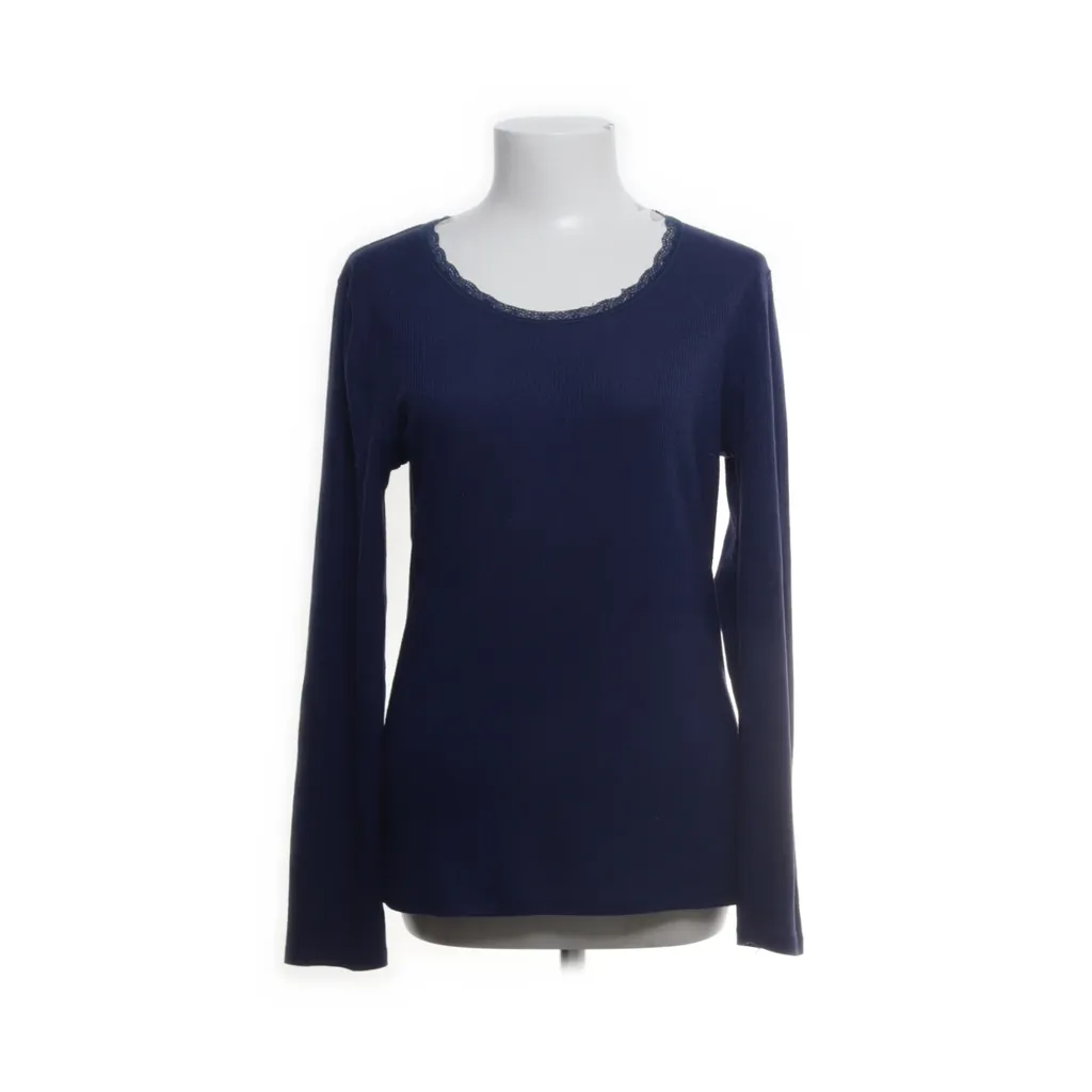 Hunkemöller - Langarmshirt - Damen - Größe: M - Blau
