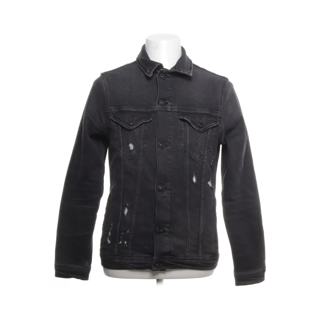 Ashes to Dust - Jeansjacke - Herren - Größe: S - Schwarz