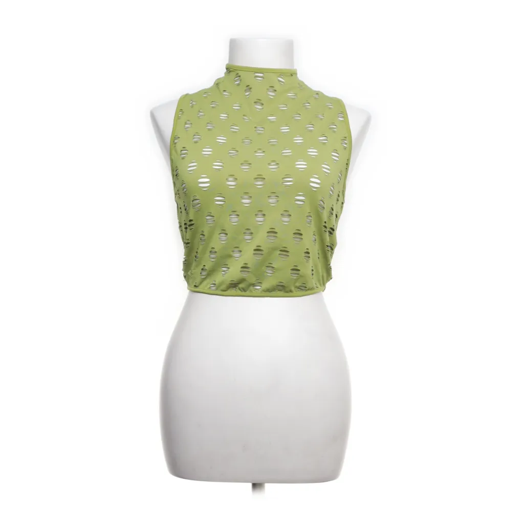 Bershka - Tank­top - Damen - Größe: L - Grün