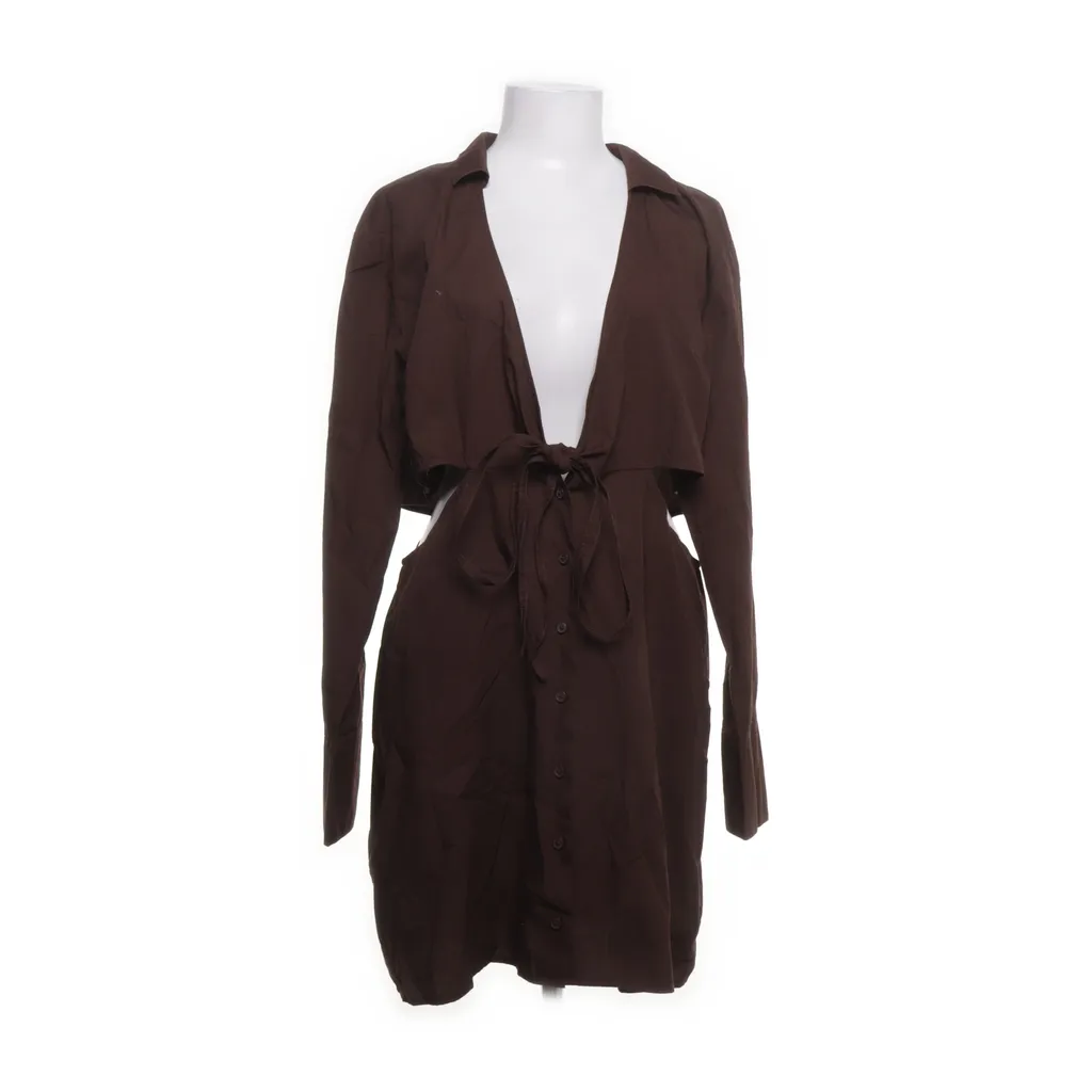 Divided by H&M - Blusenkleid - Damen - Größe: 48 - Braun