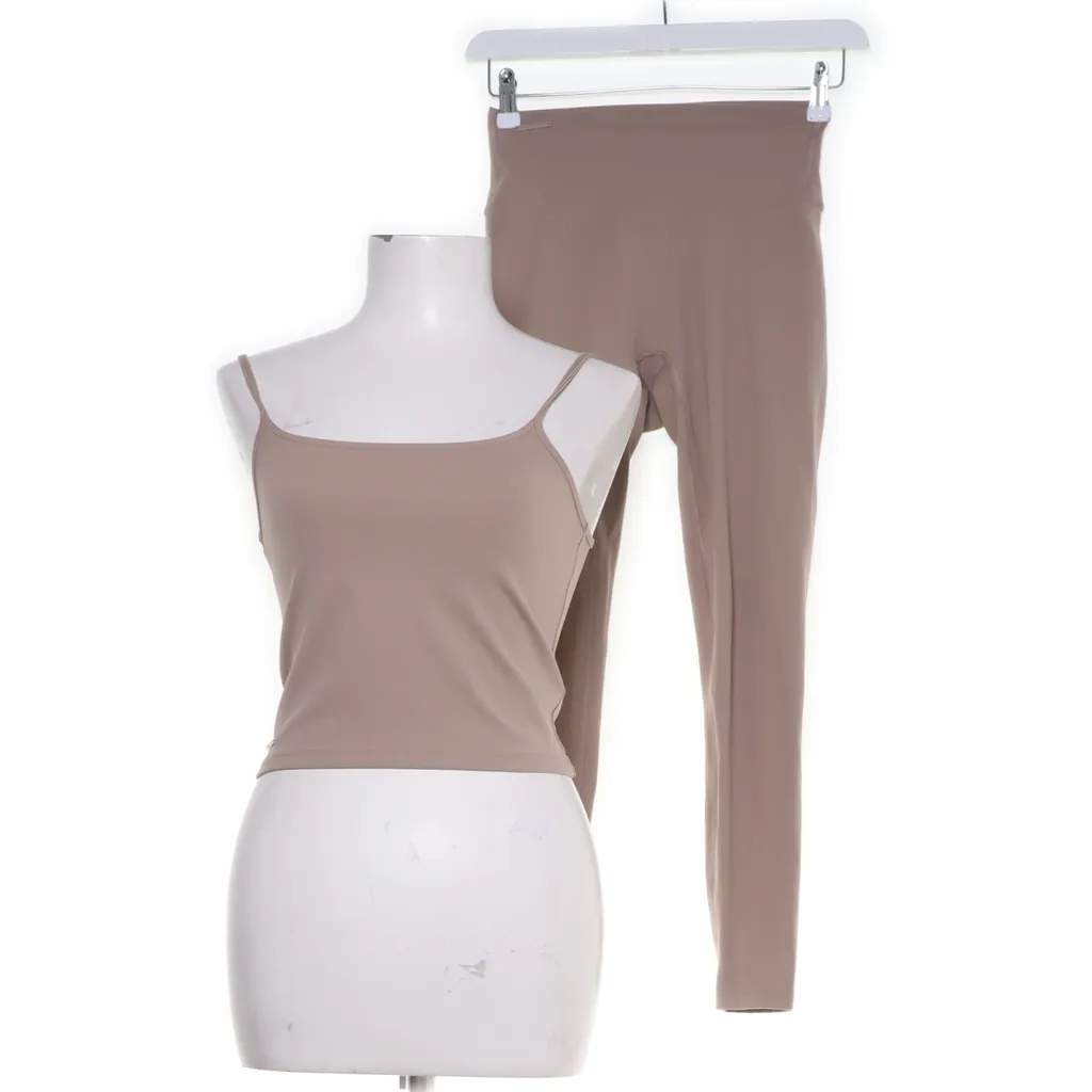 MK Lifestyle - Trainingsanzug Set - Damen - Größe: S - Beige