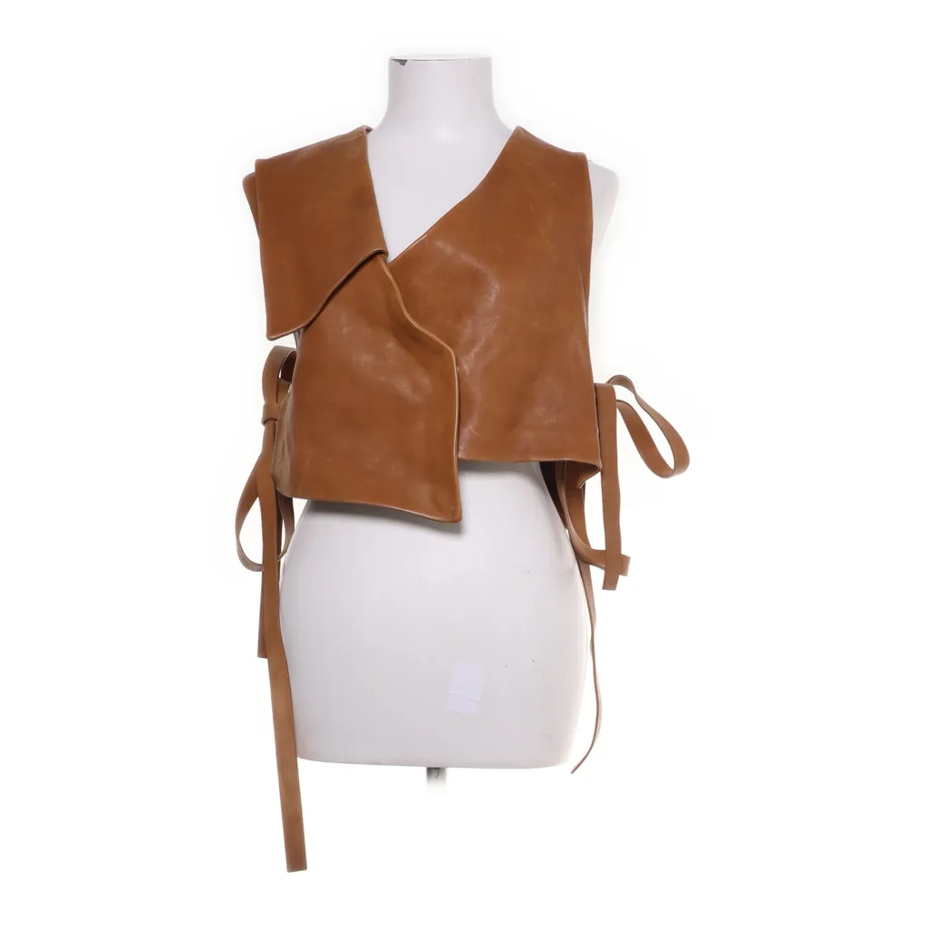 GANT - Lederweste - Damen - Größe: XS - Braun