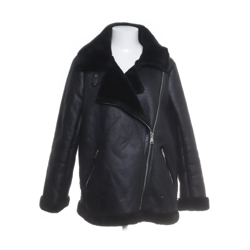 PrettyLittleThing - Shearling Jacke - Damen - Größe: 36 - Schwarz