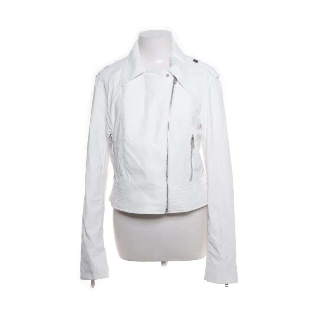 Guess - Bikerjacke - Damen - Größe: L - Weiß