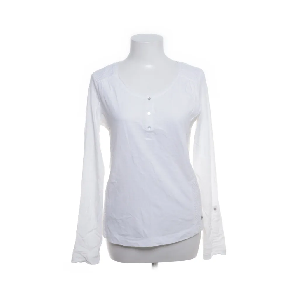 EDC by ESPRIT - Henley Shirt - Damen - Größe: S - Weiß