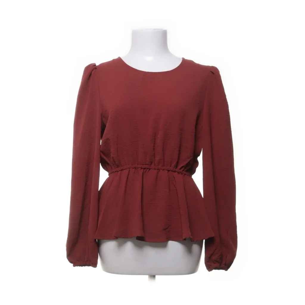 ONLY - Peplum Top - Damen - Größe: M - Rot