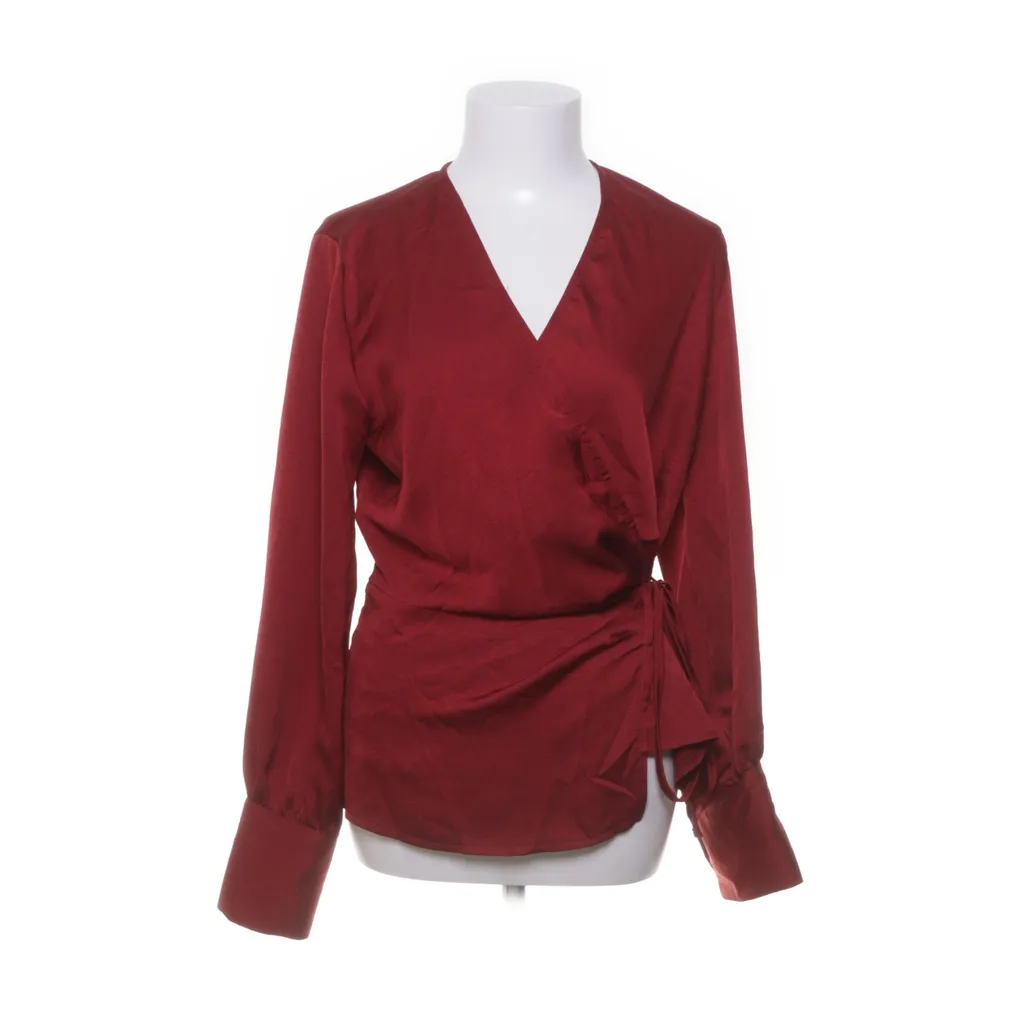 Design by Si - Wickelbluse - Damen - Größe: M/L - Rot