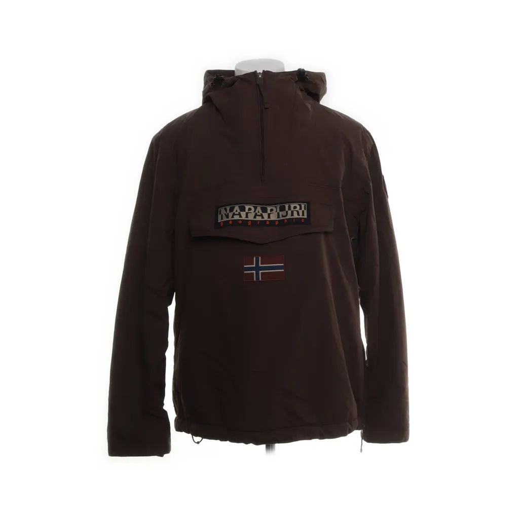 Napapijri - Anorak - Herren - Größe: L - Braun