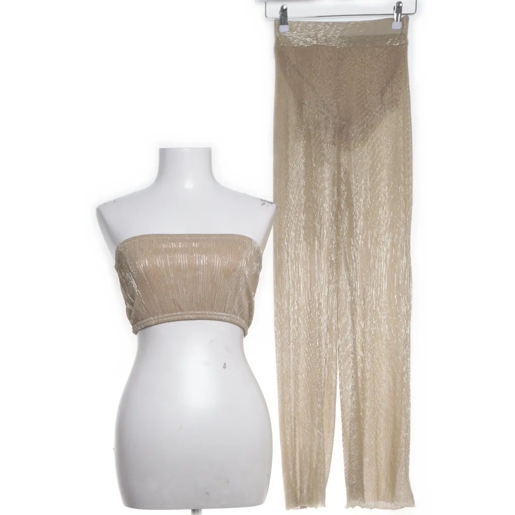 Boohoo - Set - Damen - Größe: 32 - Gold